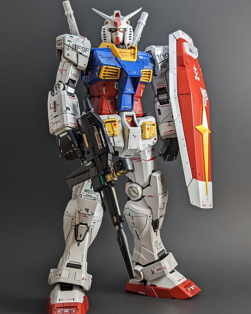MechaWarehouse's tweet image. Sometimes all you need is panel lining and some decals! What is a simple change that makes a big difference when building?

Kit: PG 1/60 Unleashed RX-78-2
Builder: brawny216 (IG)

#PerfectGrade #PGUnleashed #RX78 #GrandDaddyGundam #GunplaBuilder #GunplaPhotography