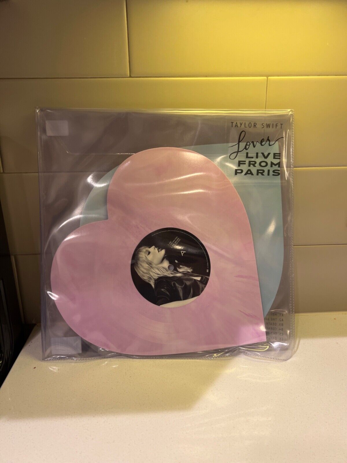 Taylor Swift - Lover (Live From Paris) - Heart Shaped Vinyl - Rare Sold Out  for Sale in Los Angeles, CA - OfferUp