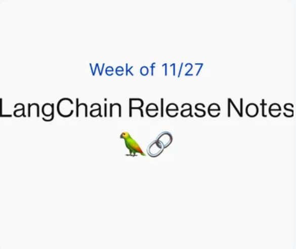 HardKothari's tweet photo. 📰🗞️Latest newsletter from @langchain  is out and here are my 🔑take away in short:

Langchain Templates: Fastest & easiest way to get started building AI incorporated apps.

They can be your boilerplates to start building app with base code already available to you.

Hosted LangServe: Deploy apps easily using hosted version of Langserve soon. Sign Up for early access needed

 7 Day of LangSmith: Great series of small videos explaining functionalities of Langsmith. Very informative and useful.

OpenGPTs: Open Source version of GPTs with better customization and local deployment.

Blog not to miss:
OpenAI’s Bet on a Cognitive Architecture - Explains about the future of cognitive architecture and why will it be important in future.

LangChain 🤝 Microsoft:
LangChain Expands Collaboration with Microsoft. This will be pivotal for Enterprise adoption. Soon available to on Azure Marketplace.

LangChain Core 0.1:
Langchain is stabilizing and becoming more robust to be incorporated in your production apps.

Let me know your thoughts on what you think about these great updates...

Links in the ALT