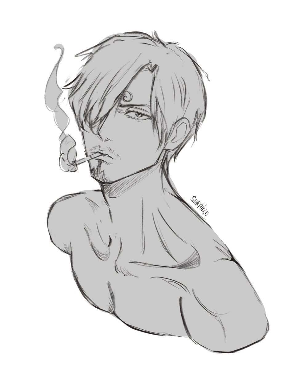quick sanji sketch 💛