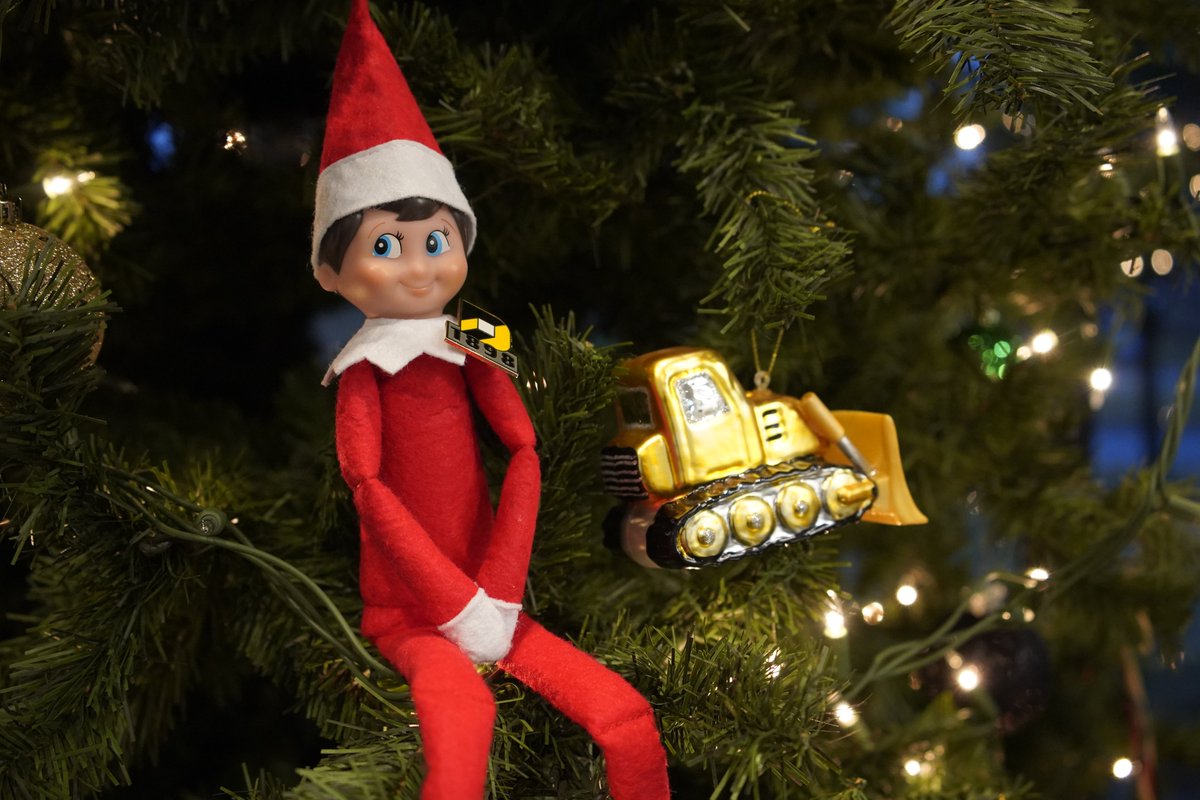 Introducing Dozer Dondlinger, the Elf who's writing his list, checking it twice, and he's going to find out who's naughty or nice, AND maintaining their safety regulations! Keep following to see where he goes!