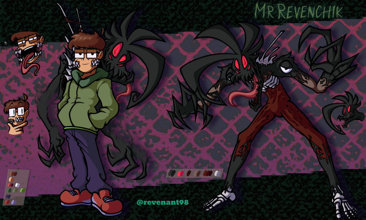 revenant98's tweet image. I completely forgot to post my oc
Yeah, finally got around to making a redraw *because the old versions were terrible and I was too lazy to draw him*