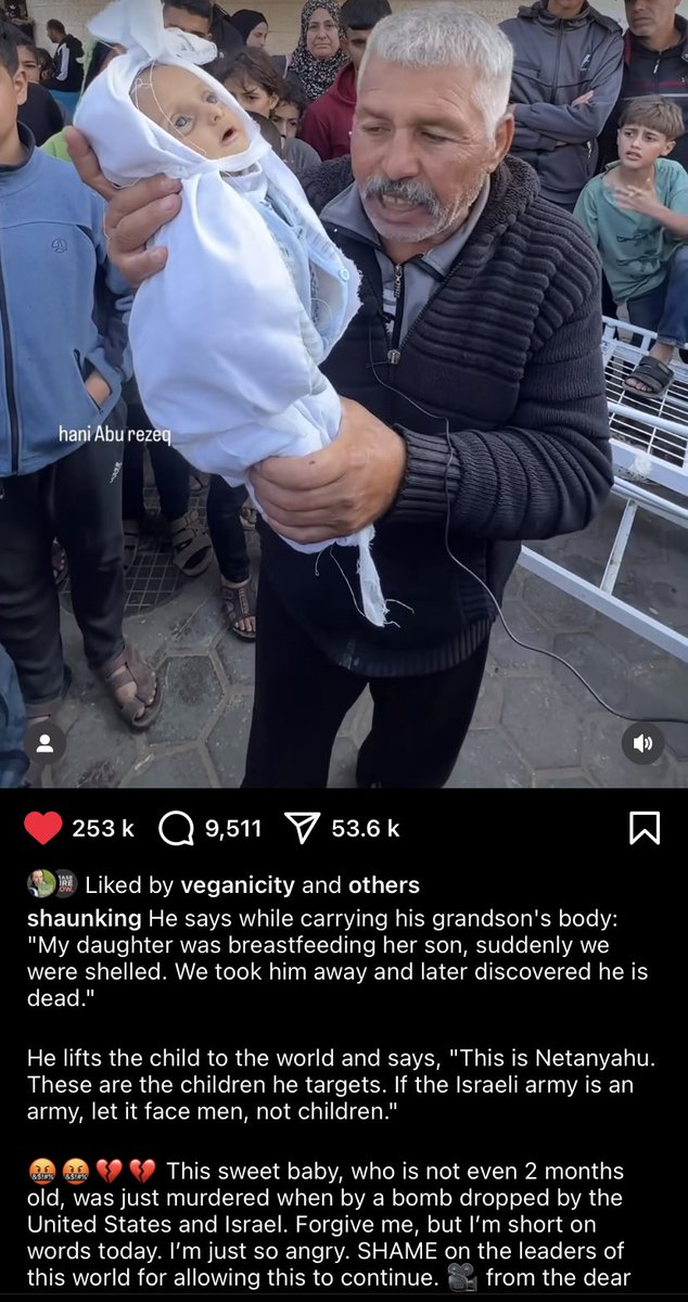 RuthCoppingerSP's tweet image. Barbarism. Another grandfather holds his dead grandchild. 
When will our Taoiseach &amp;amp; Tanaiste clearly CONDEMN #Israelistate barbarism? You hear them call for a general ceasefire — you do not hear them condemn the IDF onslaught - they don’t want to as it will upset US/EU allies.