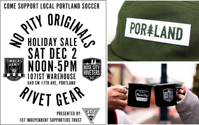 timbersarmy's tweet photo. Come through tomorrow and pick up new gear. Support your community. Tons of new items, limited edition items and stuff you may have missed out on.
#RCTD #BAONPDX https://t.co/CNtIWEtcge