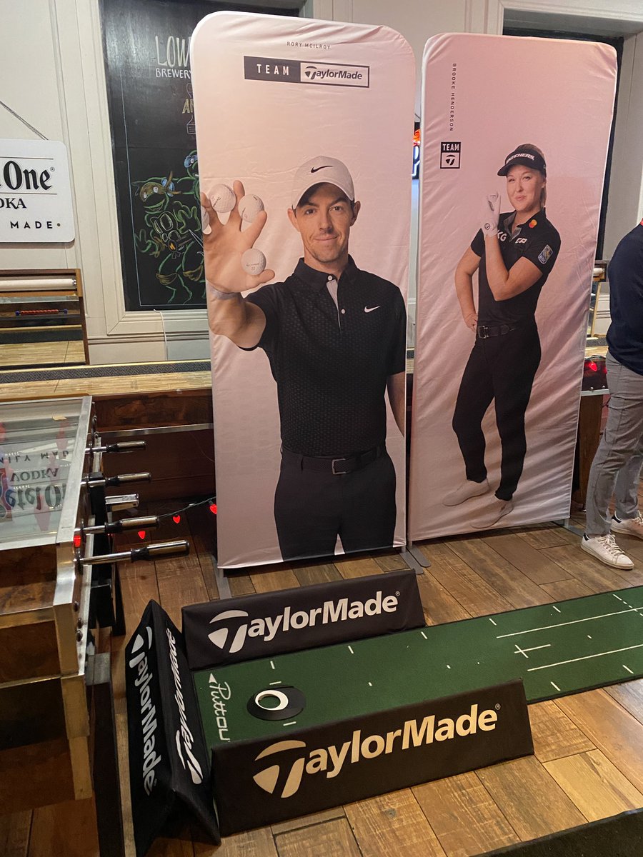 pgaofcanada's tweet photo. Always appreciate seeing the great folks from @TaylorMadeCA at #TeeTalksLive
In addition to offering several of our members travel bursaries to TTL, they are part of what makes our social night at Lowertown Brewery so great https://t.co/mUwGaSH3Hr