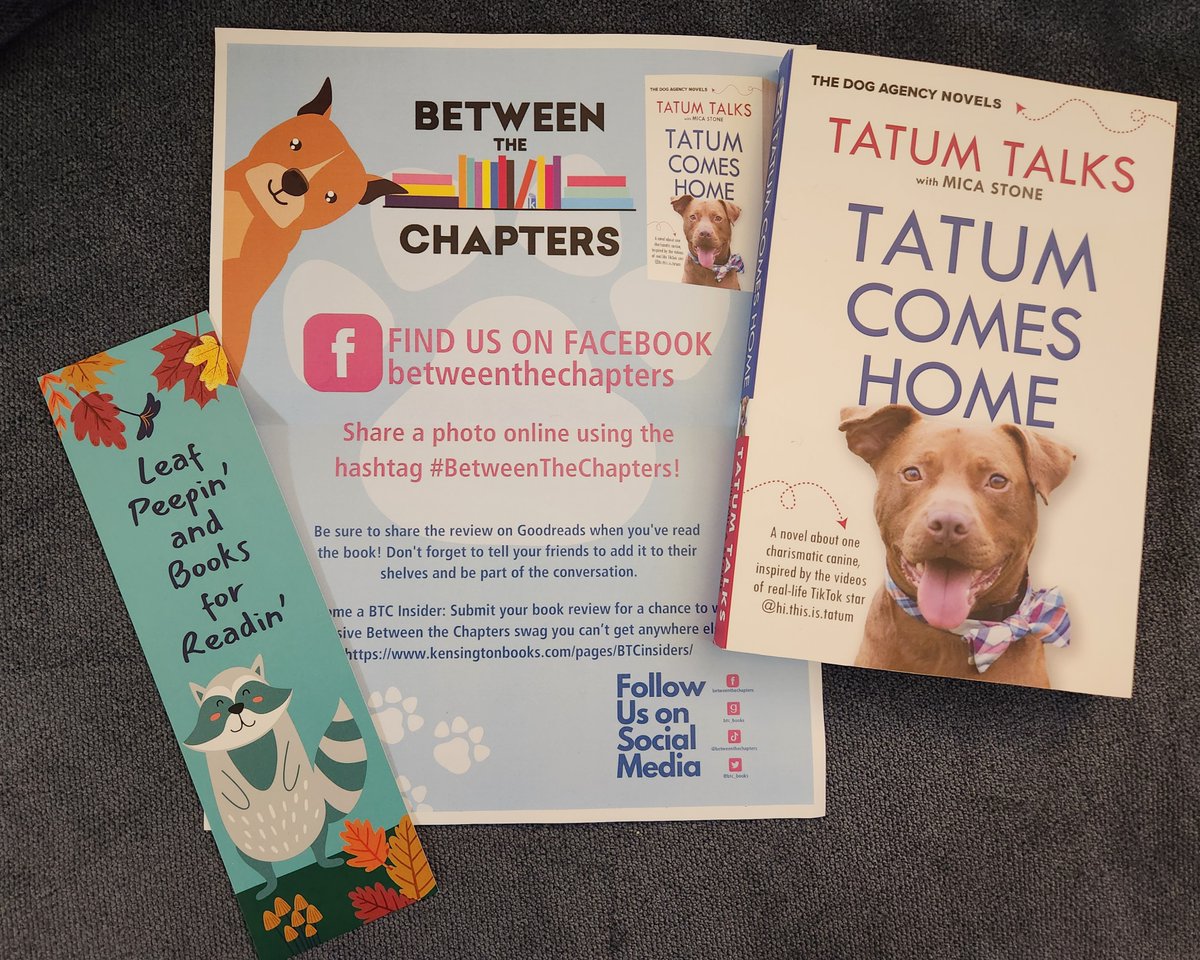 AprilMorin1's tweet photo. It's here! No one bother me all weekend. 📷
#TatumComesHome #HiThisIsTatum @BTC_Books @KensingtonBooks https://t.co/ZJGhGVbioh