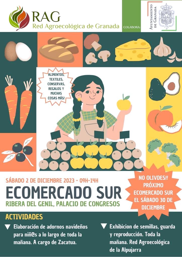 Mañana tenemos Ecomercado al lado de Palacio de Congresos!!!