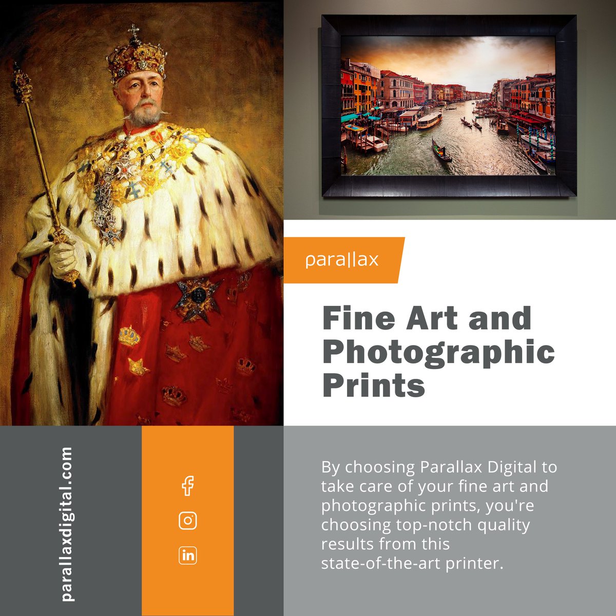 ParallaxDigital's tweet image. What impact can Fine Art & Photographic Prints have in corporate environments? Enhance visual appeal, reinforce your brand, boost morale, and more.
Call 800-756-3566 or email service@parallaxdigital.com today to find out more!