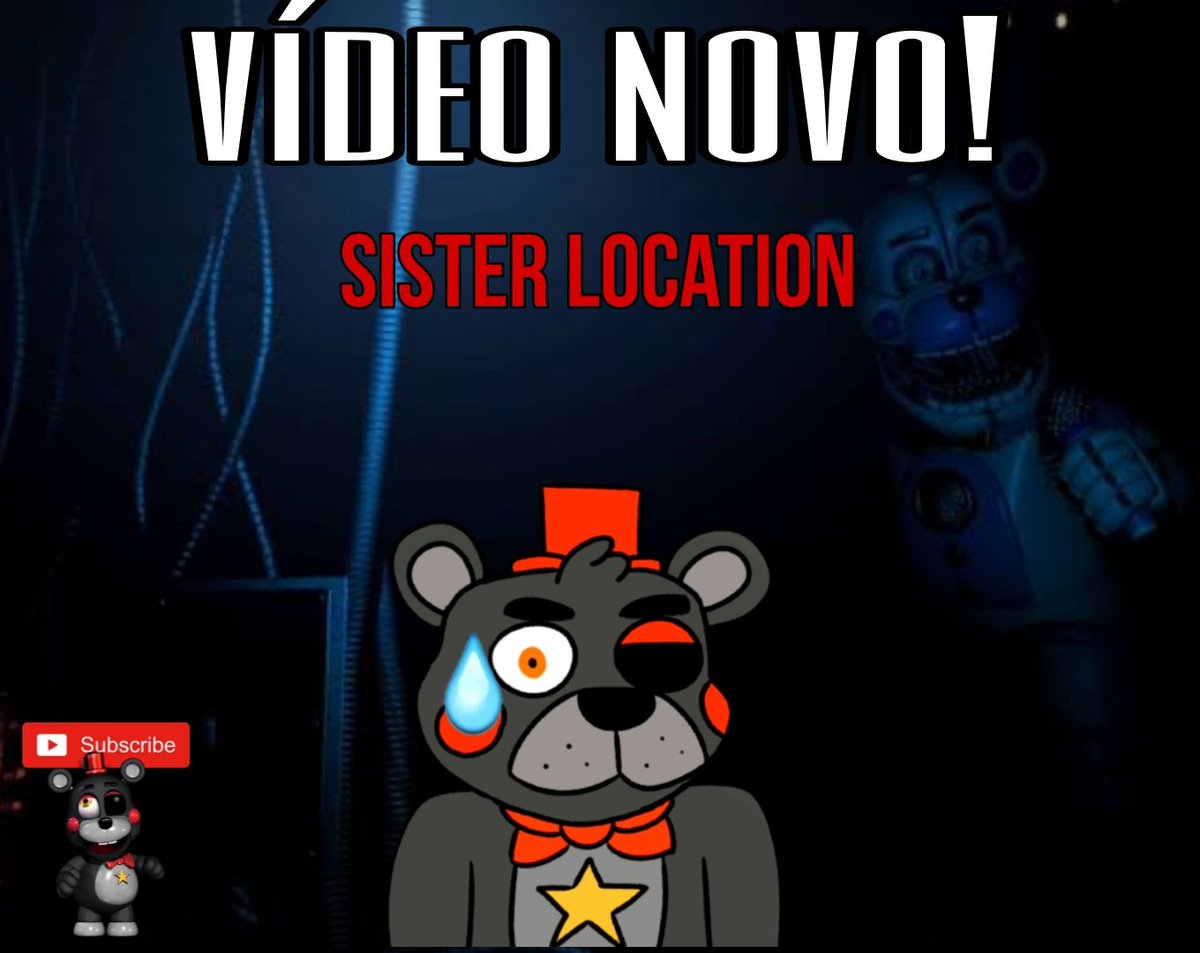 leffel_lefty's tweet photo. 🎵🎶 CAN'T WAIT TO MEET YOU🎶🎵
Atenção! Começou a saga de sister location, não percaaaa!
https://t.co/na735GXxu2 https://t.co/2JyolThUZ6