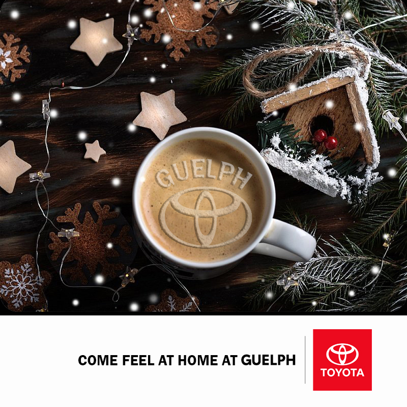 GuelphToyota's tweet photo. Come feel at home @GuelphToyota for all your Toyota needs this Holiday Season! #holiday #season #toyota #toyotadealer #dealership #toyotadealership #guelph #local #guelphtoyota #sales #service #parts #quality #Reliability #longevity https://t.co/3dTKPw26Be