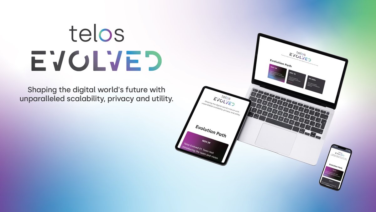 The Telos Evolved Roadmap Page is Officially Live!

Follow along as we unveil our ambitious vision for 2024, featuring both Technical and Gaming roadmaps. Our highlight? Scalable Zero Knowledge Technology! 🌐

Explore: telos.net/roadmap