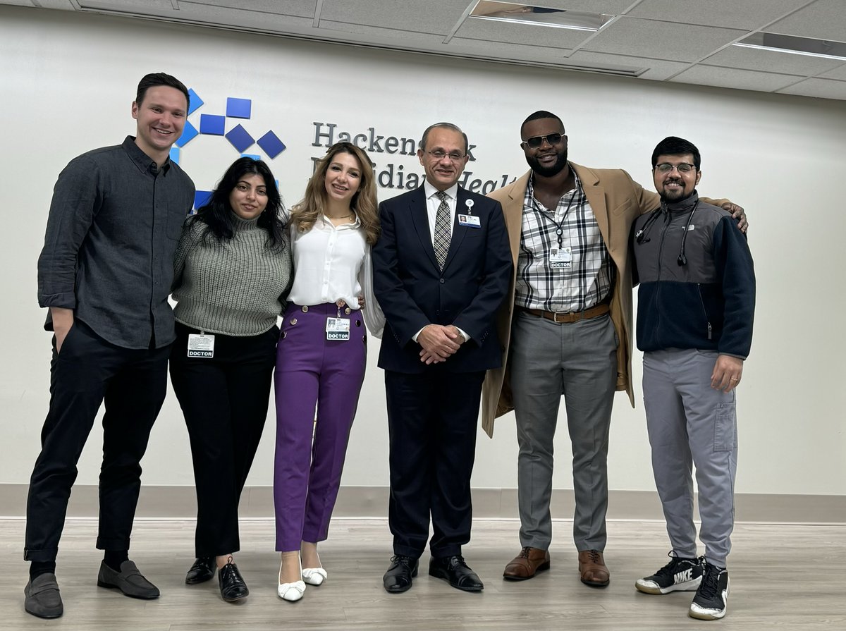 PMCIMRESIDENCY's tweet photo. Extremely excited to share our 100% match!π€©
Dr.@chinmayt02 GIπ© @HMHNewJersey
Dr. Jennifer Hashem Hem/Oncπ©Έ at #JSUMC
Dr. Amer Jarri Pulm/Crit π« at HCA Florida Bayonet Point
Dr. Ayrton Bangolo Hem/Onc π©Έ @HMHNewJersey
Dr. @RoseRs172975 Endocrinology @uofl
Congratulations! https://t.co/2zHJCCre74