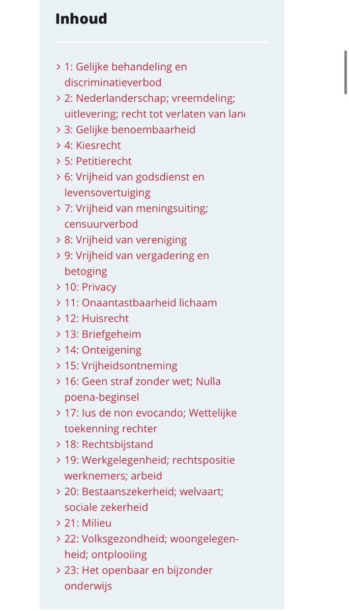 ChrisFloks's tweet photo. Voor de politieke discussie tijdens de aankomende Sinterklaasavonden, pak deze website over onze Grondwet even mee. Voor als iemand met wat teveel pepernoten achter zijn kiezen artikel 123 van de Grondwet gelijk gaat stellen met artikel 1. https://t.co/equLhhyilq https://t.co/aoBB3Ii3bU