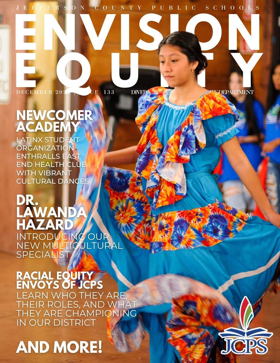 JCPSDEP1's tweet photo. Please enjoy the December 2023 edition of our Envision Equity newsletter.
✅Introducing our new Multicultural Specialist Dr. Lawanda Hazard.
✅First Annual W.E.B. Dubois Academy Beautillion
And more!
🔗 https://t.co/j6uxhrEbq7 https://t.co/Ci7lbkFb7b