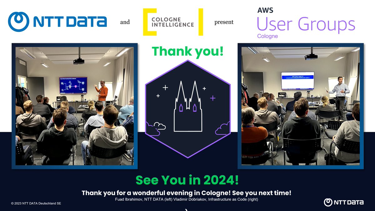 Thank you for a wonderful event in Cologne! It was so much fun!