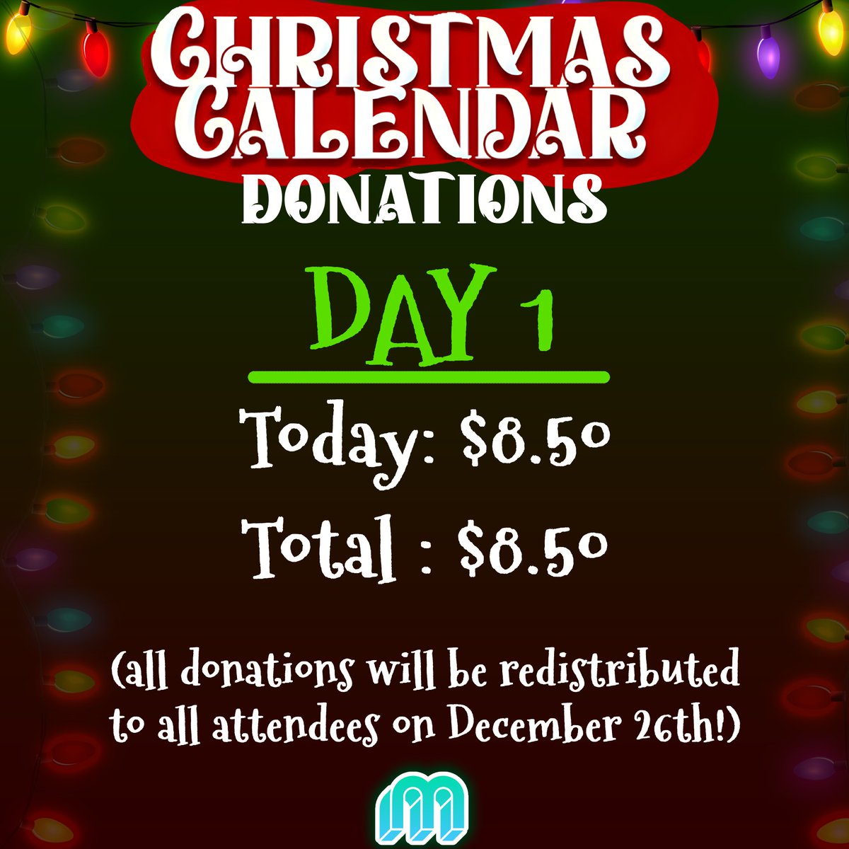 WoaxeAndMucaro's tweet photo. Today marks Day 1 of our Christmas Calendar! We go through 5 questions on Christmas pop-culture.
All donations get put in the "Christmas Pot", to be redistributed equally to all who attended, on December 26th!
Join @MoarPlatform to have a holly jolly season!!!
😍❄⛄🎅 https://t.co/OD4ELw1Aaf