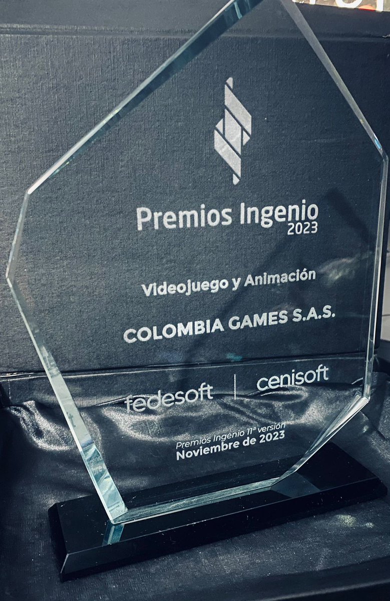 Hey Devs! 👋

🚀We won the award for Video Games and Animation at the Premios Ingenio 2023 in Colombia! 

🎉 Thank you for supporting our game! 

🔥 We keep innovating for you - download it for free and live the adventure!

#ARGaming #MobileGame #Web3Gaming #BlockchainGaming