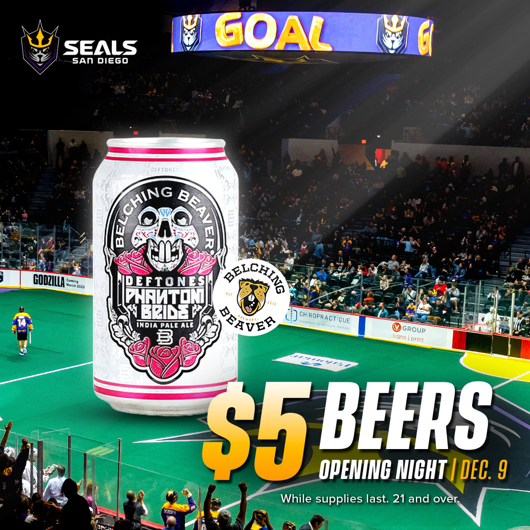 Cheers to you, Seals Fans 🍻