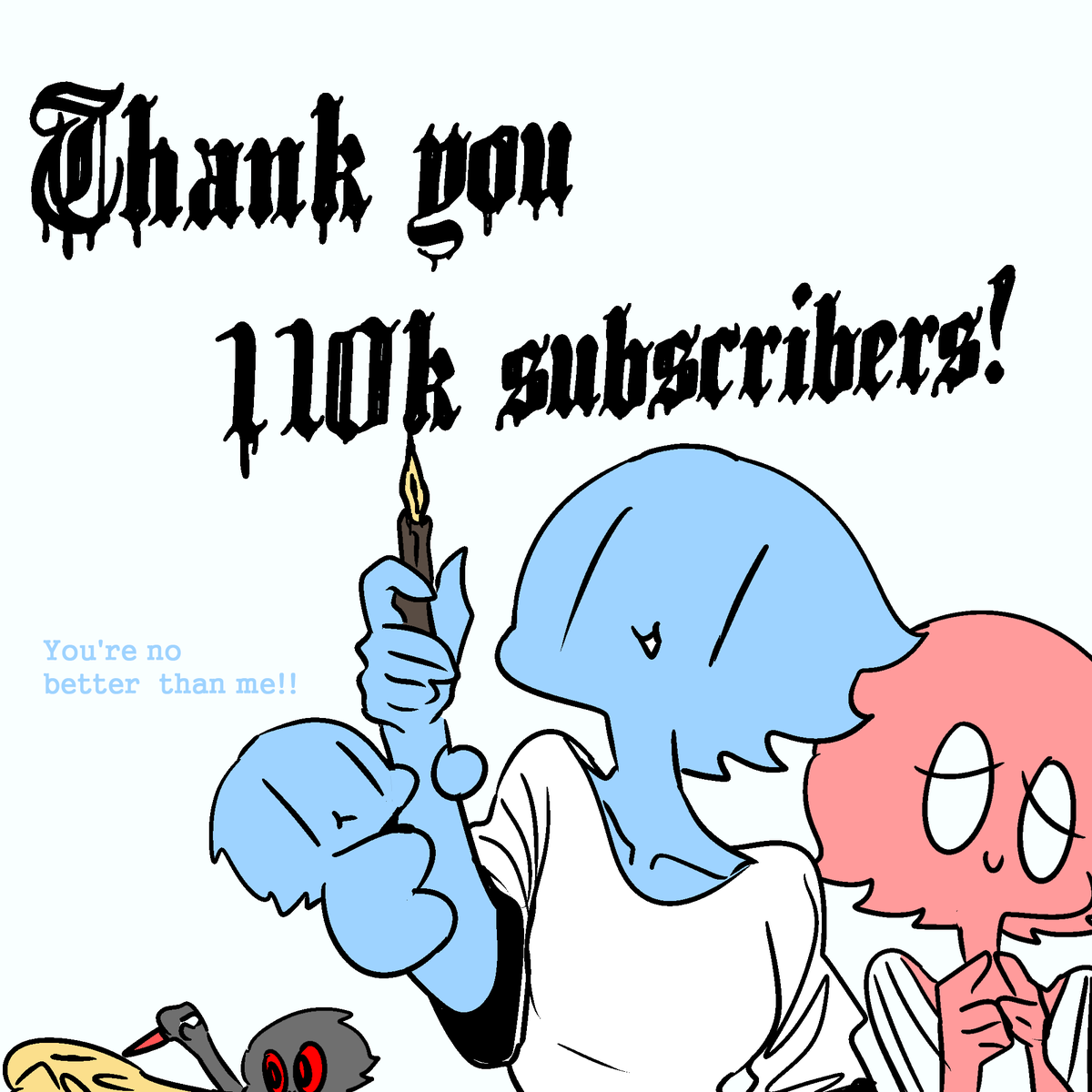 limekey00's tweet photo. I got 110,000 subscribers in Youtube, so I'm thanking you. 😭😭😭 https://t.co/oFLr3IbdyR