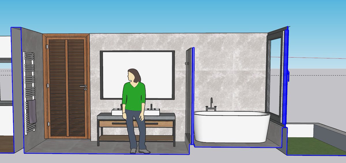 Cómo andarían con un baño así? Diseño de <a href="/ParadoxArq/">Paradox_arq</a> 😉👌🏼😊☺