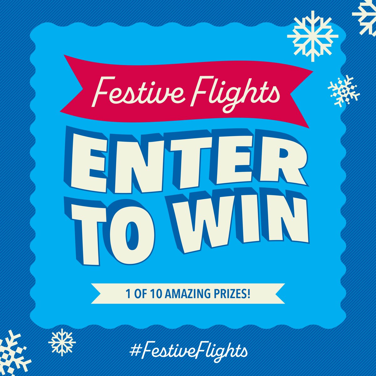 FlyYEG's tweet photo. We made it to December, and you know what that means... it's time to celebrate with a holiday contest!

Enter our new #FestiveFlights contest by the end of the year for your chance to win 1 of 10 amazing prizes, featuring flights, a year of free parking and a $1,000 shopping spree!

Visit https://t.co/joXWTq0iDK to learn more and try your luck!