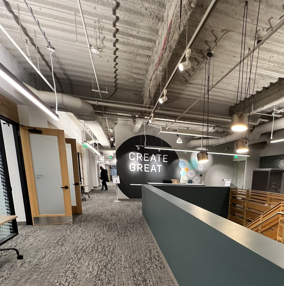 JohnSellek's tweet photo. Fantastic meetings and work environment at the @GRChamber with @EricLloyd today! 

Great to see you @AndyTJohnston! 

#GrandRapids #PureMichigan #CreateGreat https://t.co/Qerfxo0mx2