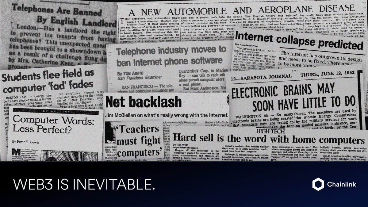 Chainlink tweet media