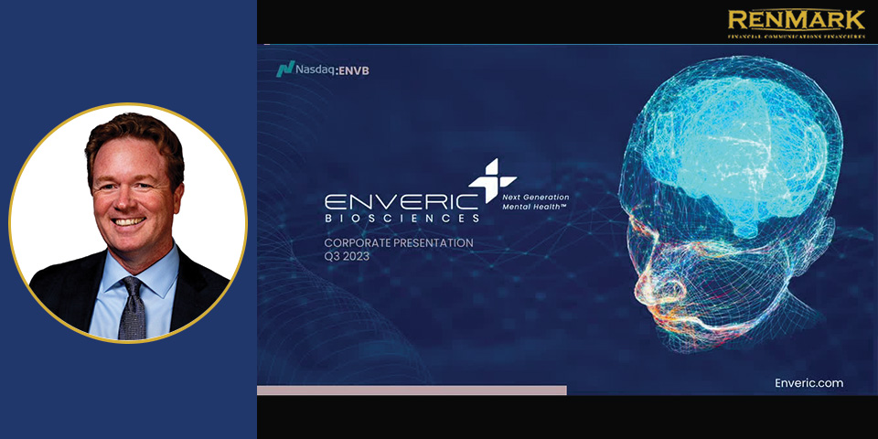 Enveric_Bio's tweet image. To watch the CEO of @Enveric_Bio, Joseph Tucker, Ph.D. participate in Renmark’s Virtual Non-Deal Roadshow, click here: renmark-drupal.s3.amazonaws.com/vndr/enveric-b… 

#ENVB #Biotechnology #MentalHealth