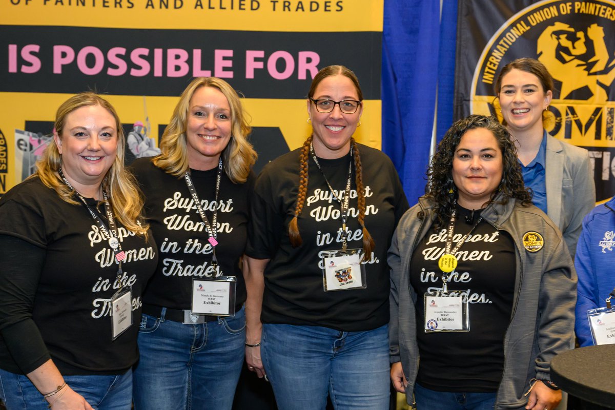 The 2023 <a href="/NABTU/">The Building Trades</a>_TWBN Tradeswomen Build Nations Conference is HERE! 

4,000 trailblazing @NABTU women are in D.C. this weekend—this is the largest gathering of women in the building trades in the world! 

Our future is stronger together.