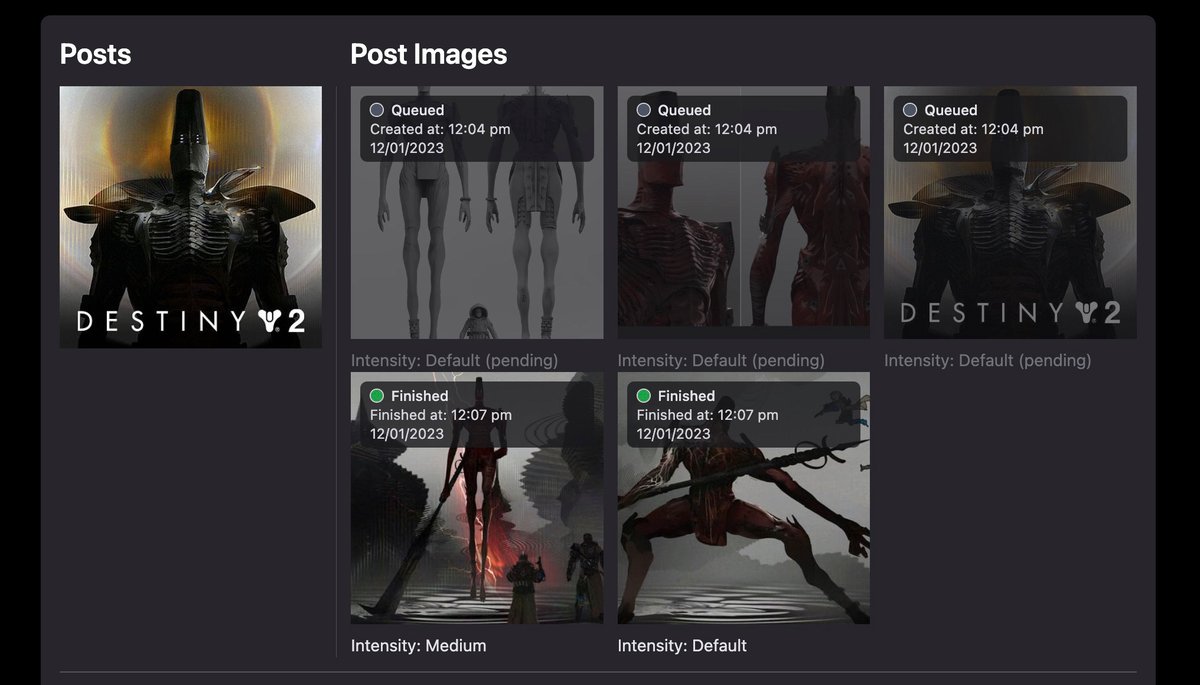 zemotion's tweet photo. The result is Cara Glaze! ✨ 
A dashboard where artists can Glaze their work in one place:

- Create new posts that apply Glaze automatically
- Upload multiple images, and download the Glazed versions as needed 
5/ https://t.co/boK9sdySnr