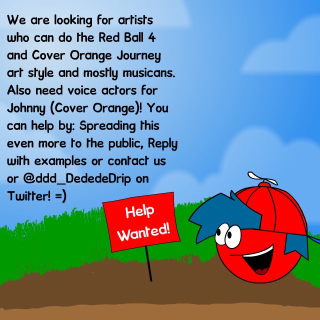 FunkBall4's tweet image. Very sorry for all the needed help tweets lately! We are in need of help for the mod since its progress had gotton slower. Hope you understand! #fridaynightfunkinmod #fnf #fridaynightfunkin #redball4 #coverorange @FNFNewsAnnounc1 @News_Funkin