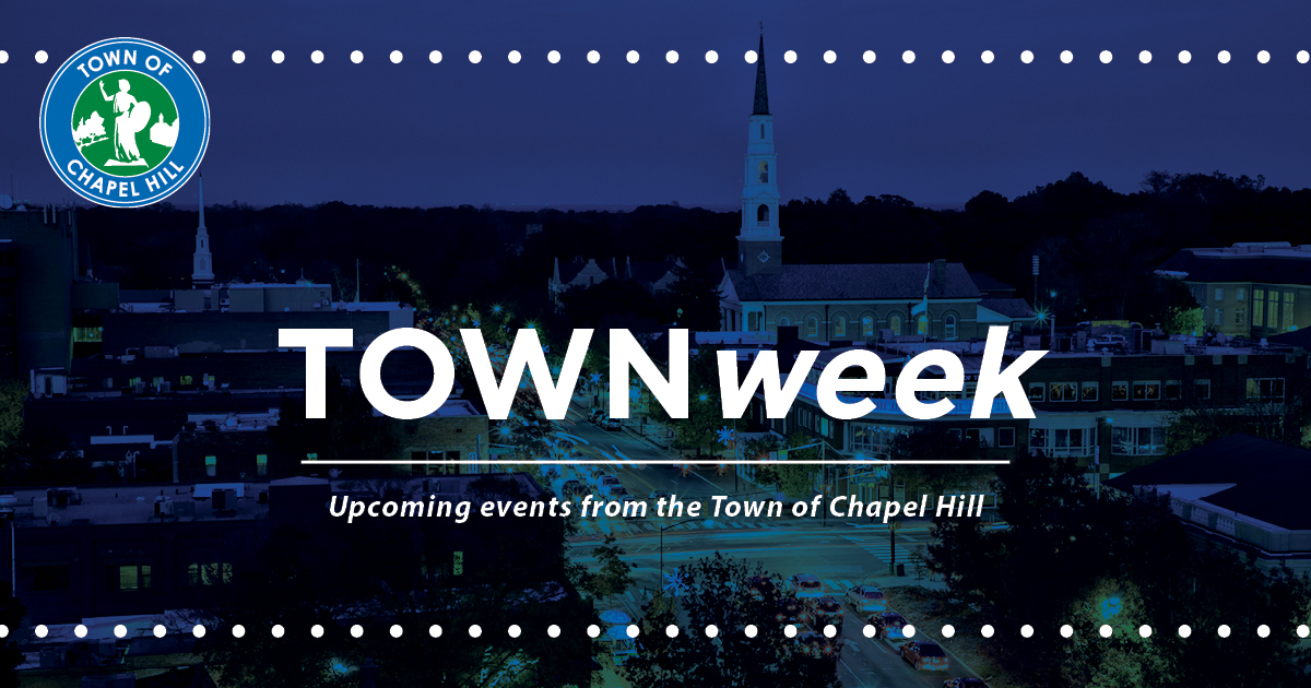 This week in the Town of Chapel Hill: Coffee with a Cop; Open House on NSBRT Station Design concepts; Celebrate our community with the Holiday Parade on Dec. 9; Opportunities for input on Morgan Creek Greenway extension.

Read More: bit.ly/3uHCAaV