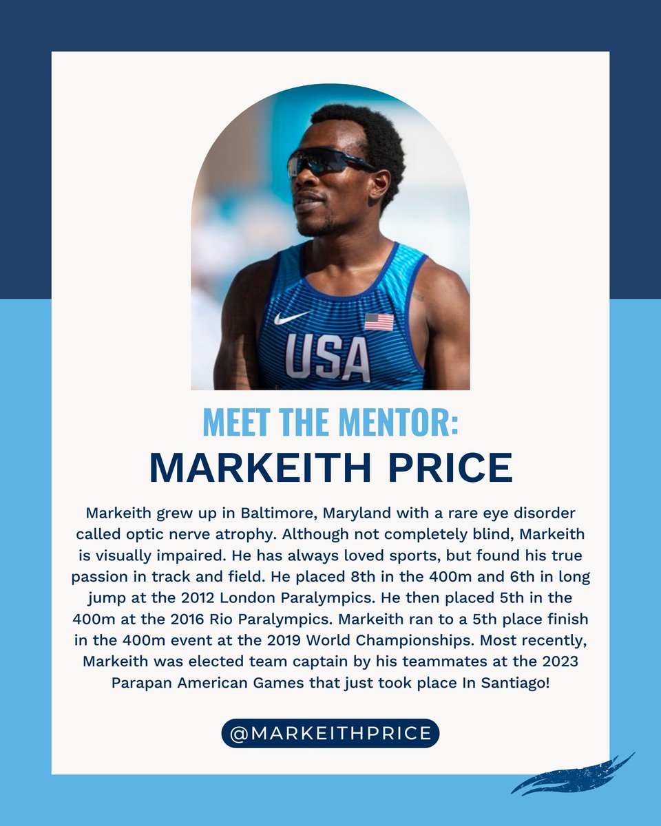 #CCFeatureFriday ⭐ Today we're highlighting Athlete Mentor &amp; recent TEAM CAPTAIN of the Parapan Am Games for Team USA, @markeithprice! Throw some claps in the comments to show Markeith our love! 👏 👏 👏