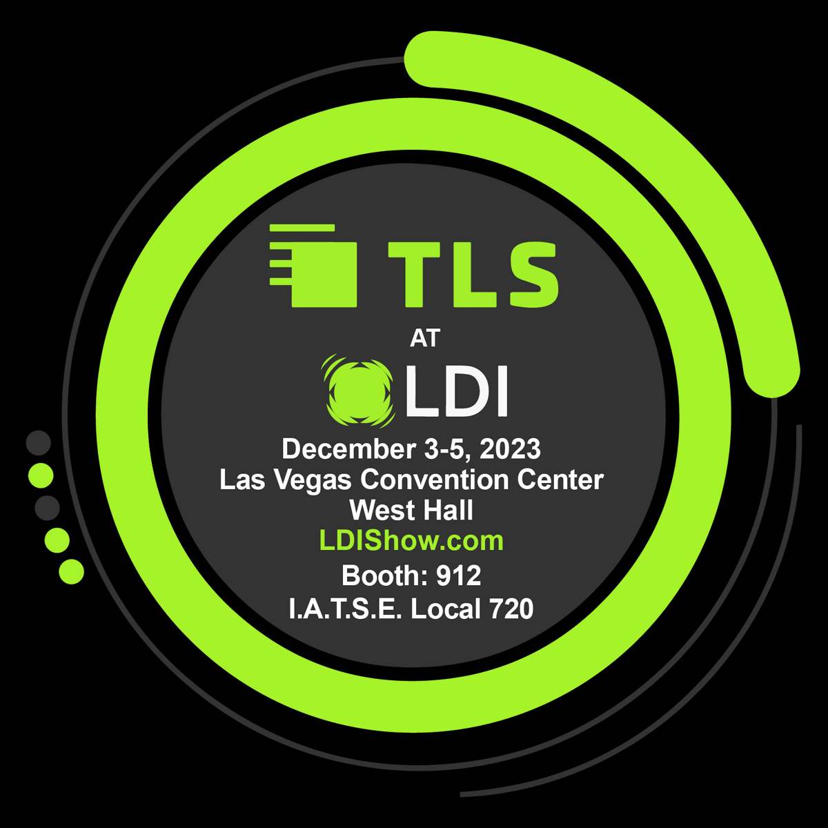 tls_lighting's tweet photo. Join us this Sunday 3rd at #LDI2023. We are excited to showcase our innovative #TLStechnology and our #ArchitecturalLighting products.
We'll be waiting for you at booth 912! You will be amazed with our endless possibilities.
#liveentertainment #ledlighting #lightingdesign https://t.co/lwUJMUydhs