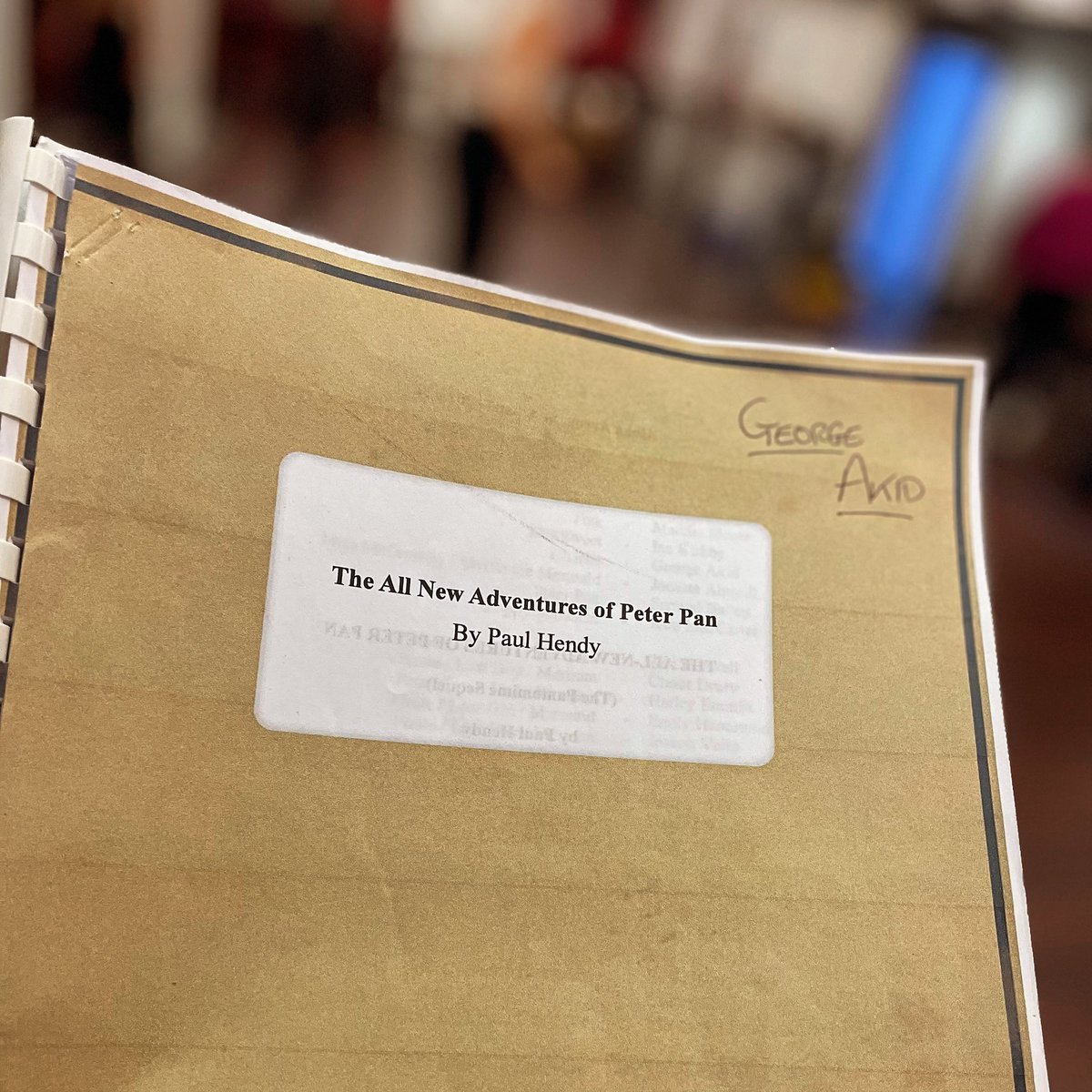 George Akid (@georgeakid) on Twitter photo Rehearsals are well underway here at <a href="/albanarena/">The Alban Arena</a> as we prepare for Peter Pan! 🏴☠️
With amazing choreography, an incredible script and a superb cast - you aren’t going to want to miss this! 🎭
#panto #theatre #StAlbans #PeterPan #AlbanArena #coronationstreet #pantomime #performer Rehearsals are well underway here at <a href="/albanarena/">The Alban Arena</a> as we prepare for Peter Pan! 🏴☠️
With amazing choreography, an incredible script and a superb cast - you aren’t going to want to miss this! 🎭
#panto #theatre #StAlbans #PeterPan #AlbanArena #coronationstreet #pantomime #performer