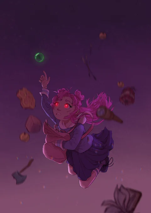 Headcanon she didn't throw a pearl in time because it's hard to find something in your inventory while falling  #ldshadowladyfanart #lifeseriesfanart #secretlifefanart