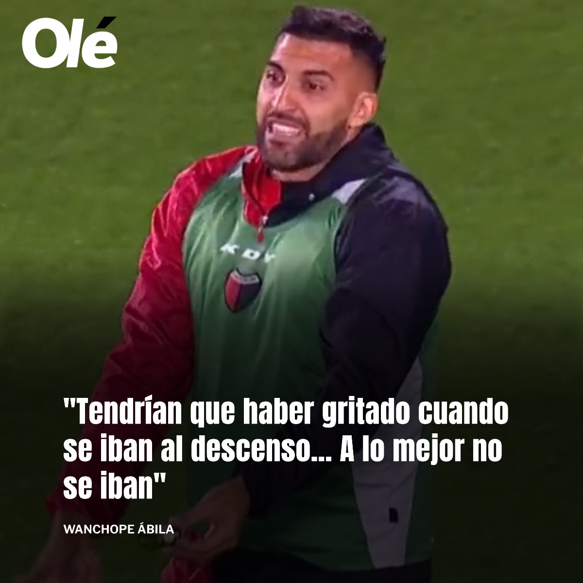 Tendrías que haber cerrado un poco el orto Wanchope... a lo mejor no te ibas 👋🏼