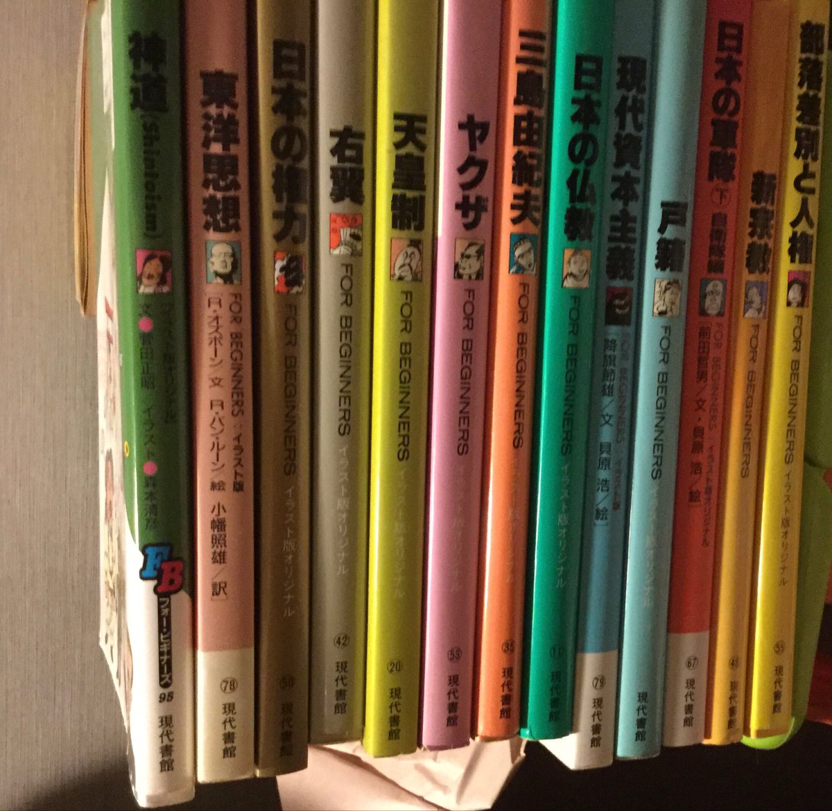 juSPT6Uebo7g29R's tweet image. ＃現代書館　

#ＦＯＲＢＥＧＩＮＮＥＲＳ

大学生協の本屋でよく見かけた。買ったことがなく古本屋で購入。
現在もこのシリーズは発売してるのか不明。