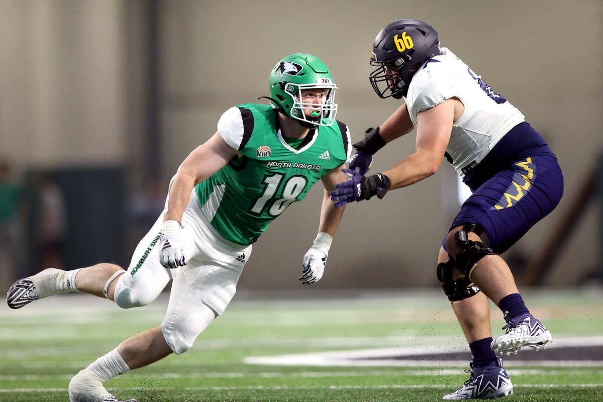 b_mc18's tweet photo. Thank you UND!! I have entered the transfer portal as a grad transfer with 1 year remaining. 
- 3 Seasons, 30 Games
- 13 Sacks
- 22.5 TFLs
- 1 INT
- 1 FF https://t.co/aDSCr9lA90