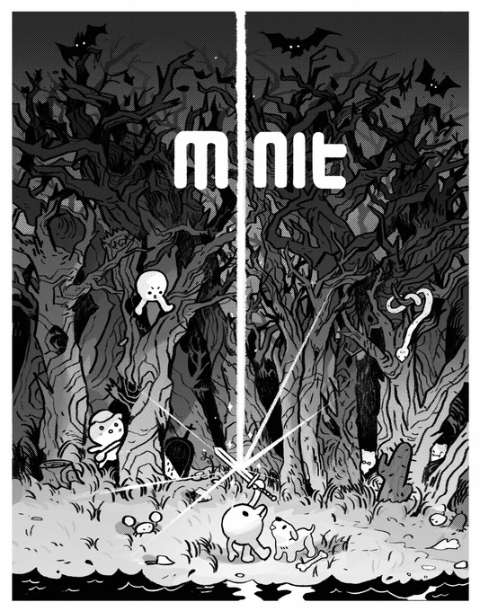Oldie but goodie: My Minit fanart illustration that I drew up for a contest! Really fun and cute game :)