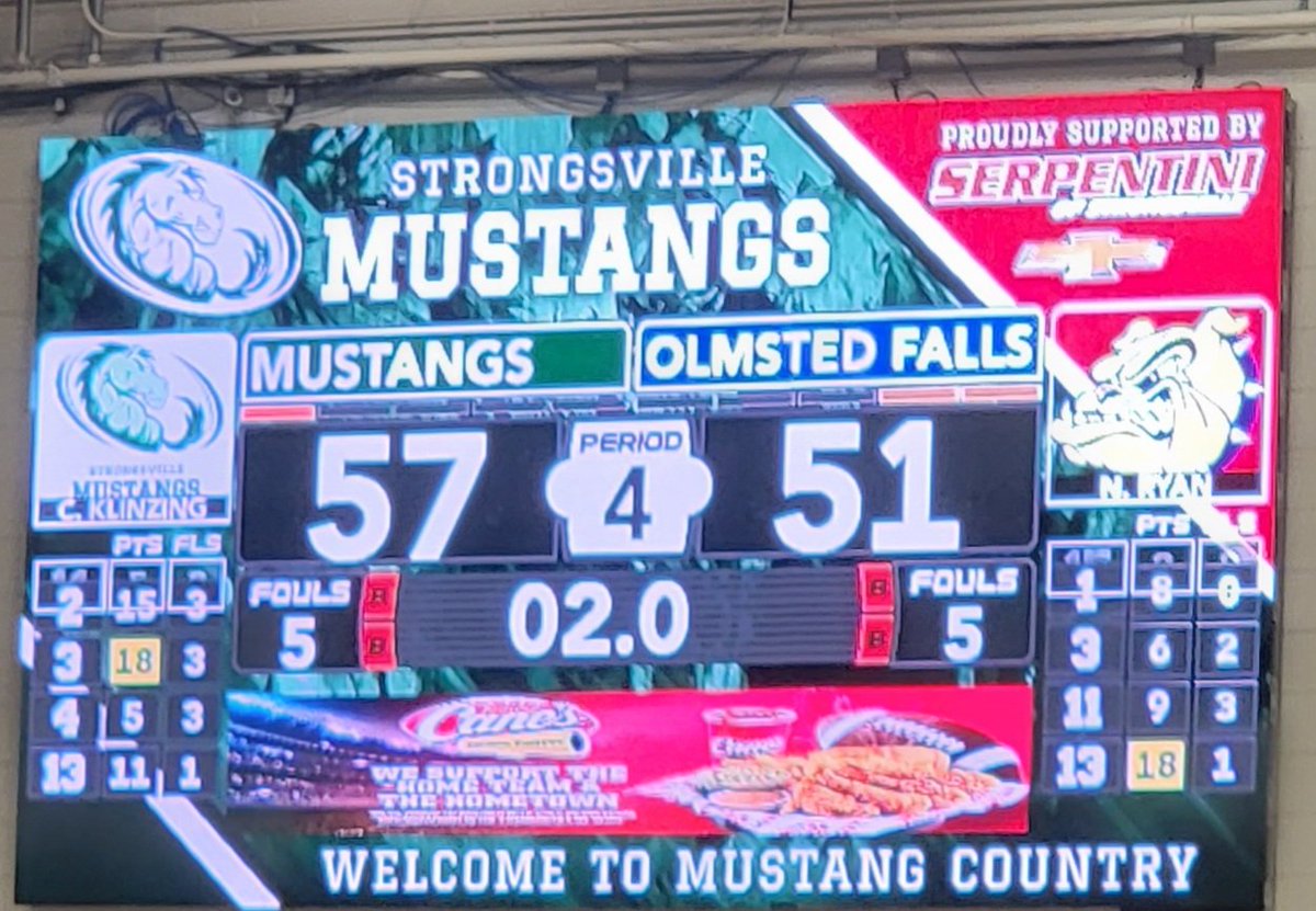 Congratulations <a href="/SHSVarsityBball/">Strongsville Basketball</a> beating Olmsted Falls at the season opener.