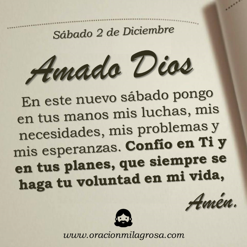 oracion_milagro's tweet photo. Oración para el sábado 2 de diciembre: https://t.co/JzNAqeCTTi