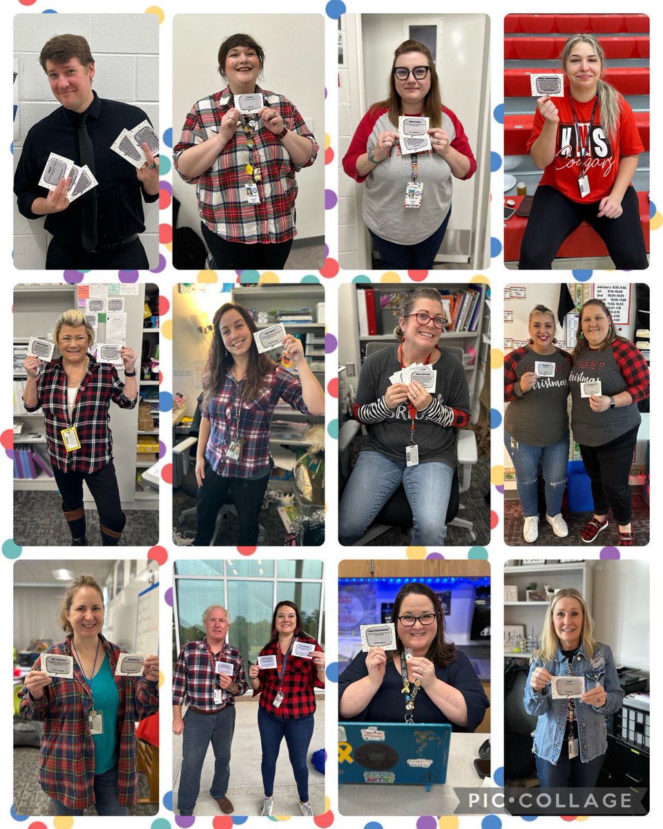 Woohoo! 🙌 It’s Fri-YAY, and you know what that means…Shout Outs! 🎉Thank you to our awesome students for recognizing our amazing KMS teachers and staff! 🤩❤️#KMSCougarPride 🐾