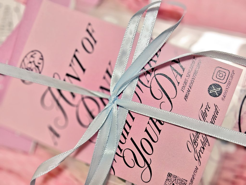 오와... 너무 예쁜 선물이 도착했다