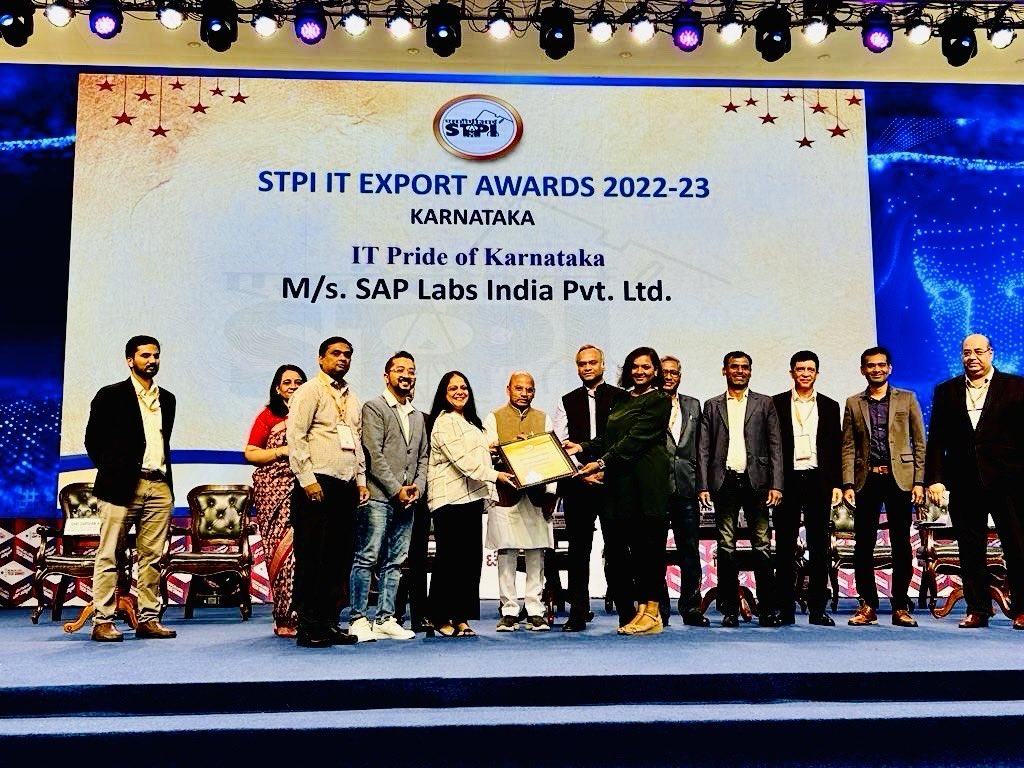 Sindhu Gangadharan (@gangadharansind) on Twitter photo Many congratulations to all our colleagues at <a href="/saplabsindia/">SAP LABS INDIA</a> on receiving the 2023 @STPI Karnataka IT Export Award for the 'IT Pride of Karnataka'๐๐ Many congratulations to all our colleagues at <a href="/saplabsindia/">SAP LABS INDIA</a> on receiving the 2023 @STPI Karnataka IT Export Award for the 'IT Pride of Karnataka'๐๐