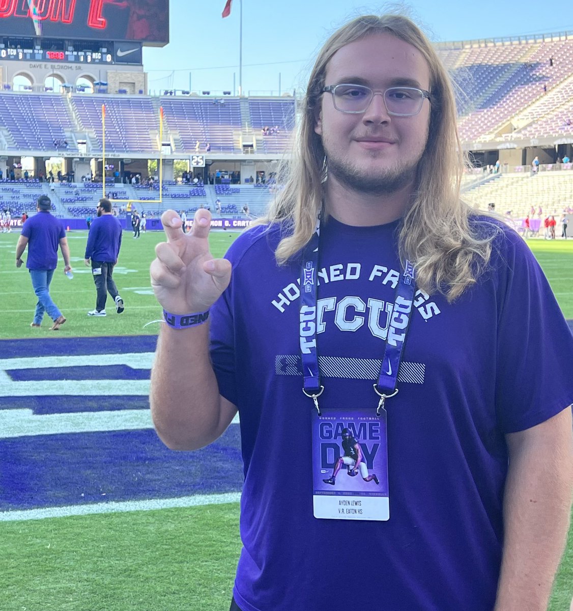 Ayden Lewis (@aydenlewis24) on Twitter photo After a great conversation today with <a href="/TylerOlker/">Tyler Olker</a> and <a href="/CoachRickerOL/">AJ Ricker</a> I am excited to have an offer to continue my football journey with <a href="/TCUFootball/">TCU Football</a> #GoFrogs
<a href="/EatonEagleFB/">Eaton Eagle Football</a> | <a href="/emiller_ram93/">Ellis Miller</a>
<a href="/CoachBakerTX/">Tim Baker</a> | <a href="/CarlHornback/">Carl Hornback</a>
<a href="/Coach_Bacc/">Bryce Baccarini</a> |<a href="/Mparker9898/">Matt Parker</a>
<a href="/_EliteProspects/">🚨Elite Prospects🚨</a> | <a href="/BSublet/">BSUB</a> After a great conversation today with <a href="/TylerOlker/">Tyler Olker</a> and <a href="/CoachRickerOL/">AJ Ricker</a> I am excited to have an offer to continue my football journey with <a href="/TCUFootball/">TCU Football</a> #GoFrogs
<a href="/EatonEagleFB/">Eaton Eagle Football</a> | <a href="/emiller_ram93/">Ellis Miller</a>
<a href="/CoachBakerTX/">Tim Baker</a> | <a href="/CarlHornback/">Carl Hornback</a>
<a href="/Coach_Bacc/">Bryce Baccarini</a> |<a href="/Mparker9898/">Matt Parker</a>
<a href="/_EliteProspects/">🚨Elite Prospects🚨</a> | <a href="/BSublet/">BSUB</a>