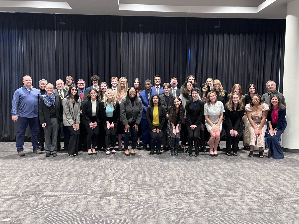 CreightonPolSci's tweet photo. And that’s a wrap! The 2023 Senior Poster Presentations were a success! #Creighton #Classof2024 #CreightonCAS https://t.co/wILNvCACms