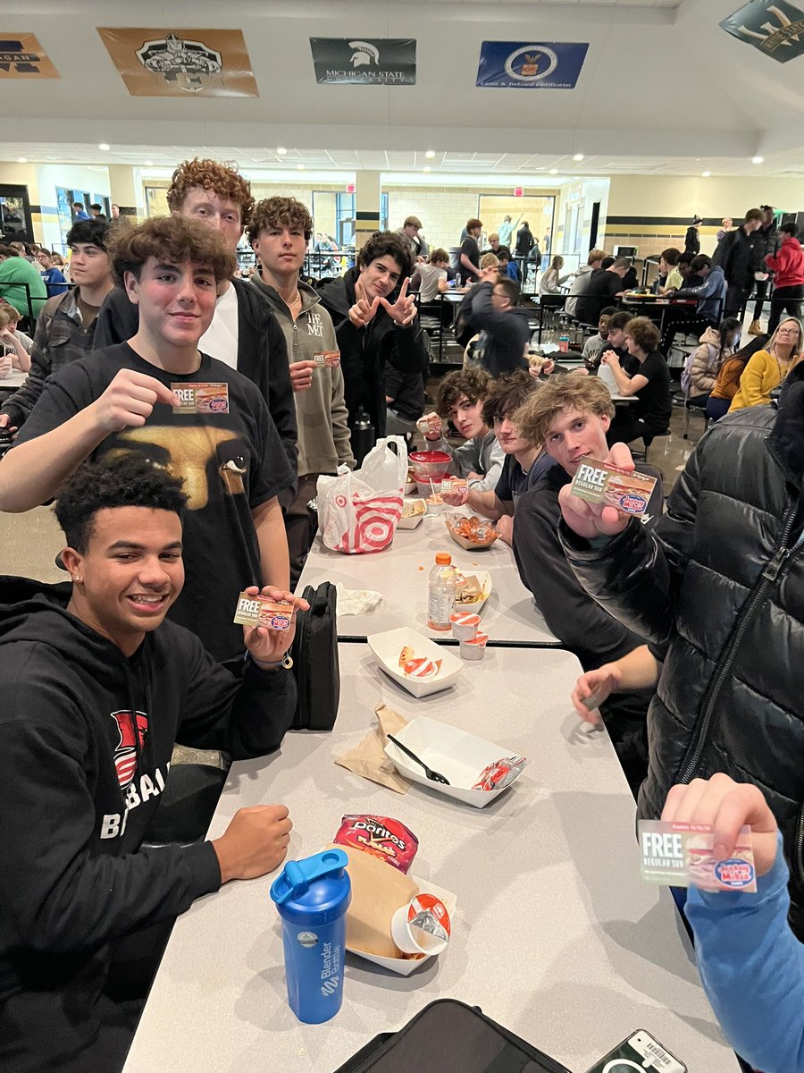 L'Anse Creuse HS North (@lansecreusehsn) on Twitter photo One of our favorite Fun Fridays was playing Smash Bros at lunch for Tropical Smoothies and Jersey Mike’s subs! Thank you Jersey Mike’s for donating all of the sub coupons! <a href="/jerseymikes/">Jersey Mike's Subs</a> @jostensrenaissance @greatlakesrenregion #togetherwewill #crusadernation One of our favorite Fun Fridays was playing Smash Bros at lunch for Tropical Smoothies and Jersey Mike’s subs! Thank you Jersey Mike’s for donating all of the sub coupons! <a href="/jerseymikes/">Jersey Mike's Subs</a> @jostensrenaissance @greatlakesrenregion #togetherwewill #crusadernation