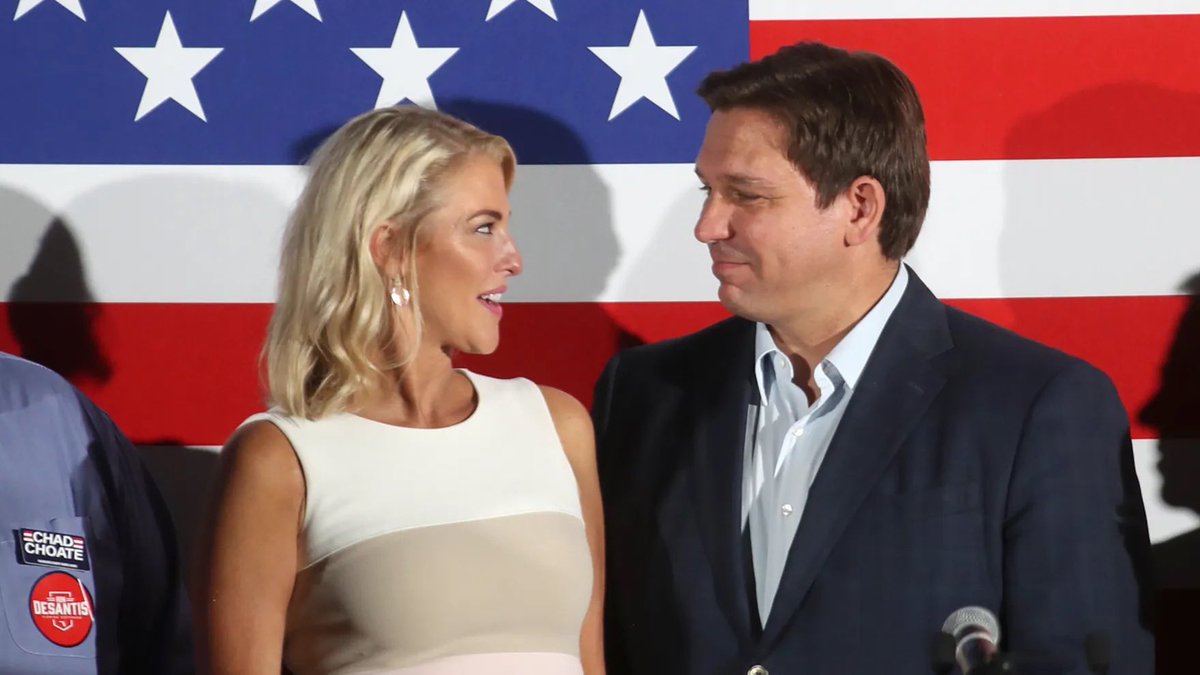 Ron DeSantis calling for Christian Ziegler to resign his post as FLGOP chair 

Don’t hear him saying a word about his wife Bridget - confounder M4L. , who DS appt to Disney Reedy Creek board or the fact she’s on Sarasota School board thanks to his $ &amp; endorsement 

Wonder why?