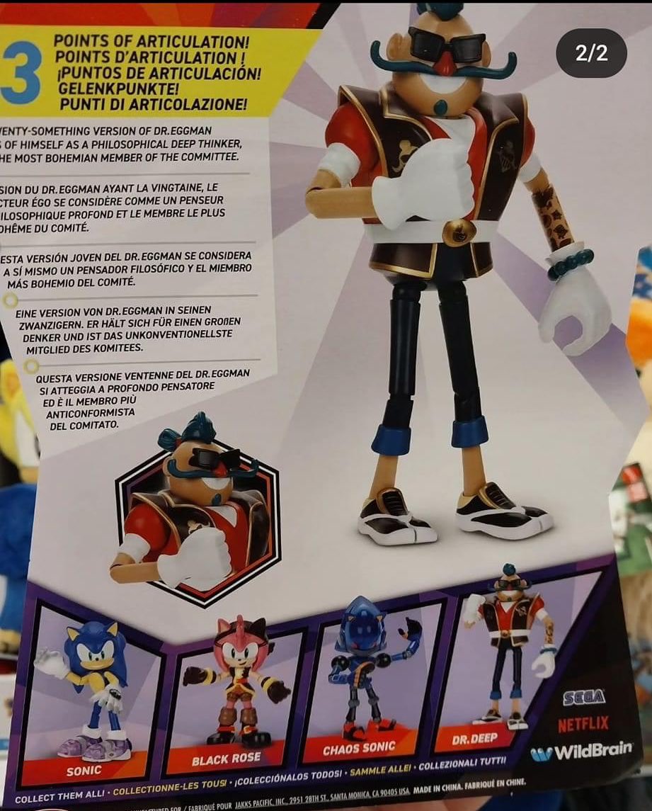 An unannounced wave 3 of Sonic Prime 5” figures have been spotted